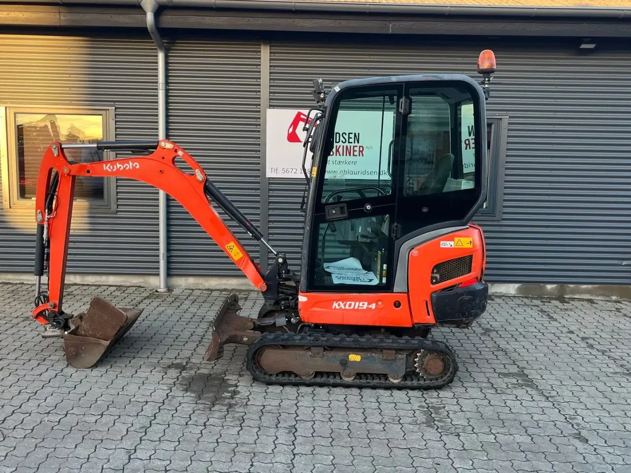 Billede 1 - Kubota KX019-4 Tiltman med Hydraulisk skovl skifte