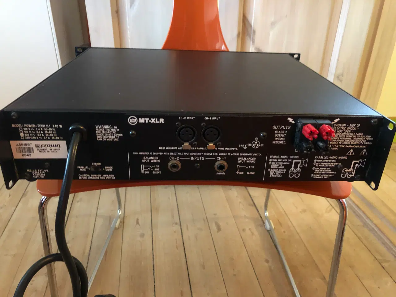 Billede 5 - Crown Powertec 2.1 effektforstærker