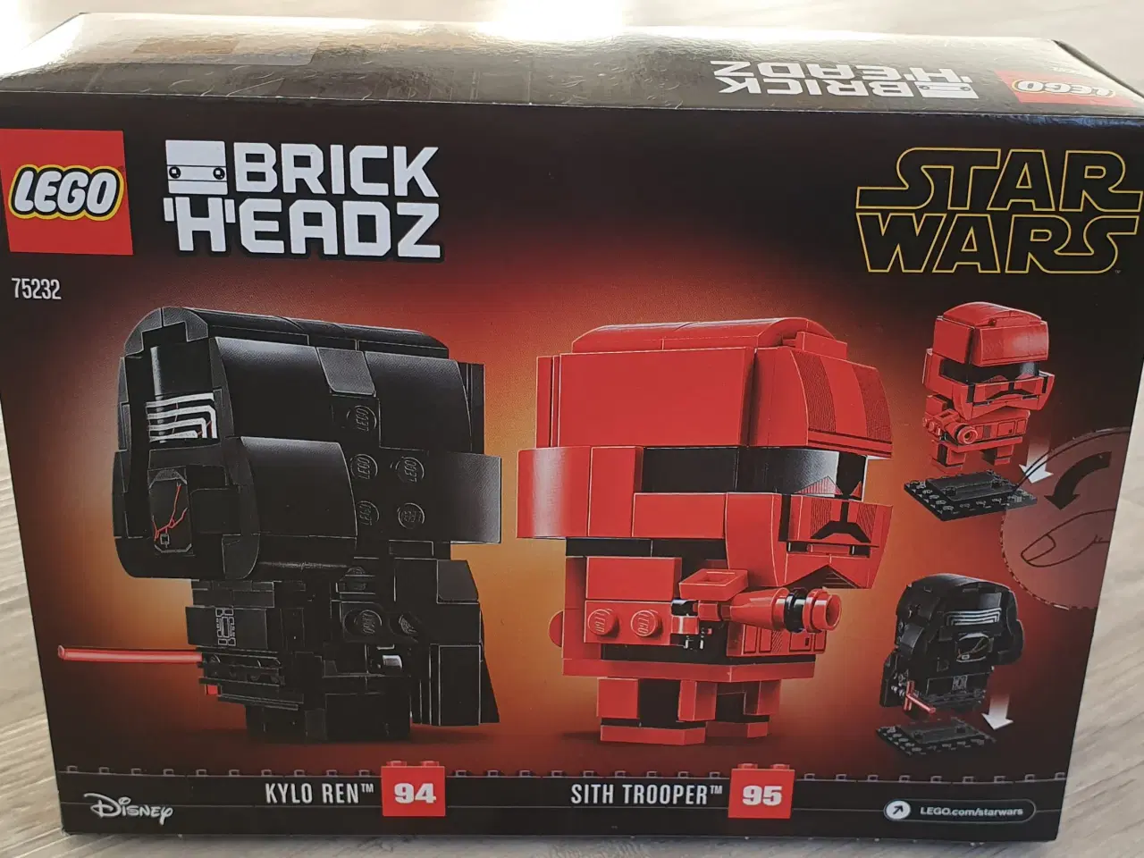 Billede 2 - BrickHeadz, Kylo Ren og Sith Trooper, 75232