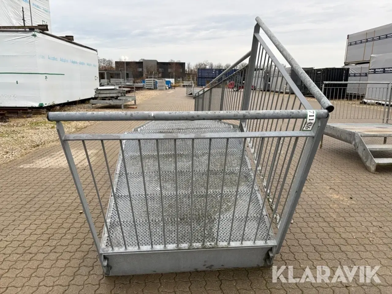 Billede 5 - Trappe med repos