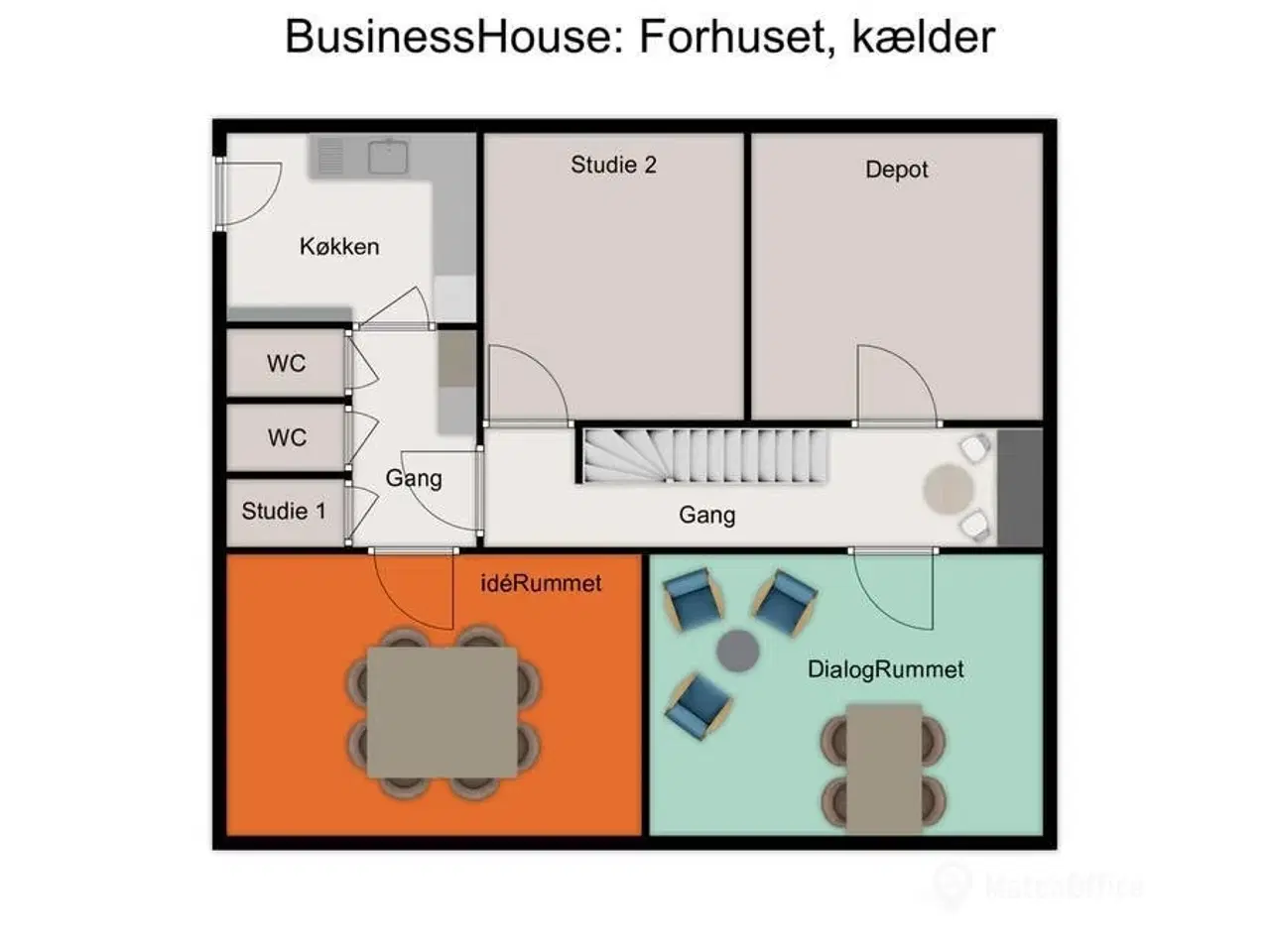 Billede 31 - Penthouse kontor i Roskilde centrum