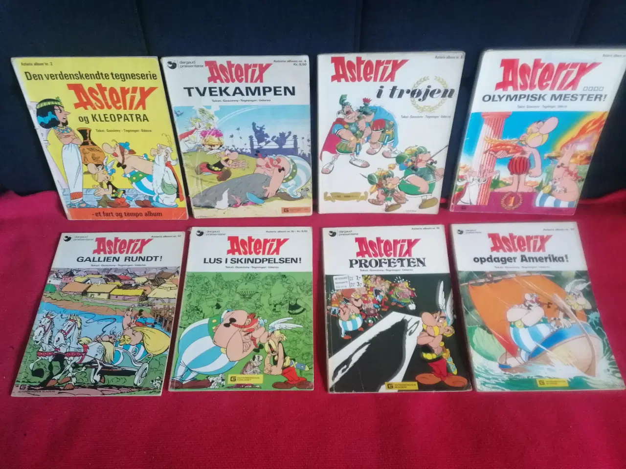 Billede 1 - Asterix nr: 2,4,6,8,12,15,19,22- samlet