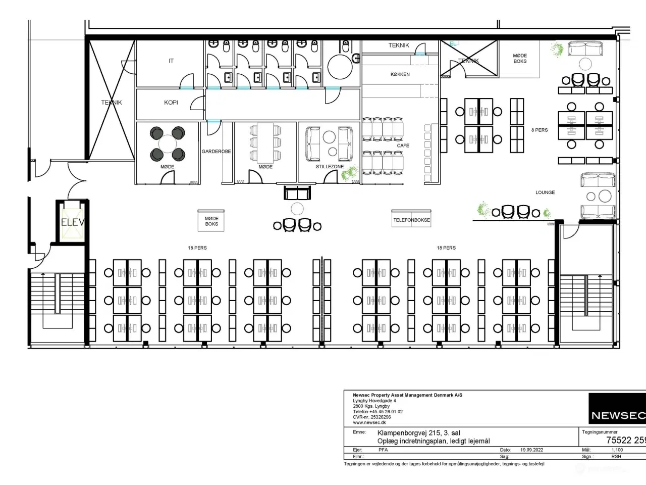 Billede 5 - Stort og moderne New-Yorker kontorlejemål velbeliggende i PODIUM centeret.