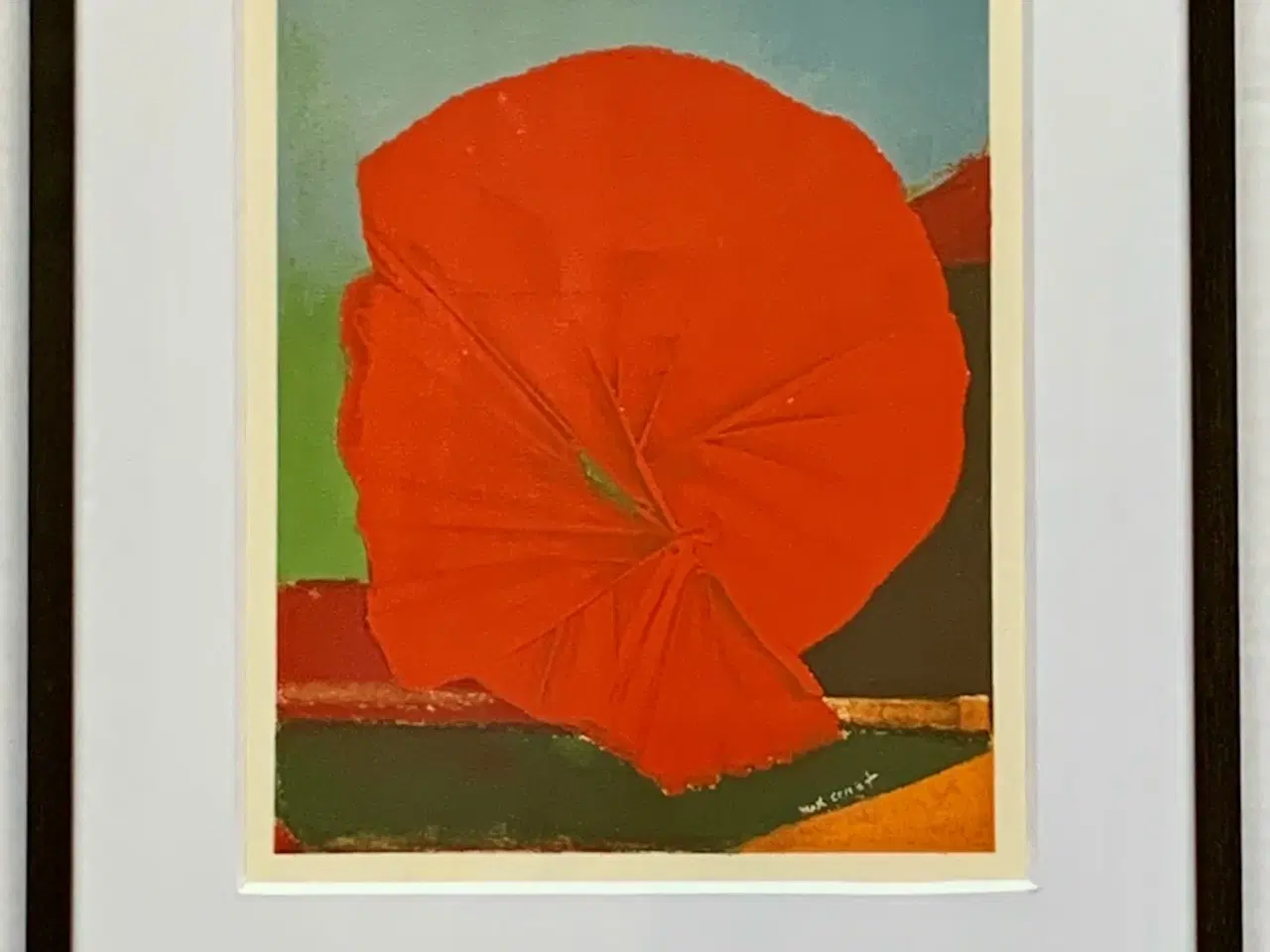 Billede 1 - Max Ernst: Rød blomst
