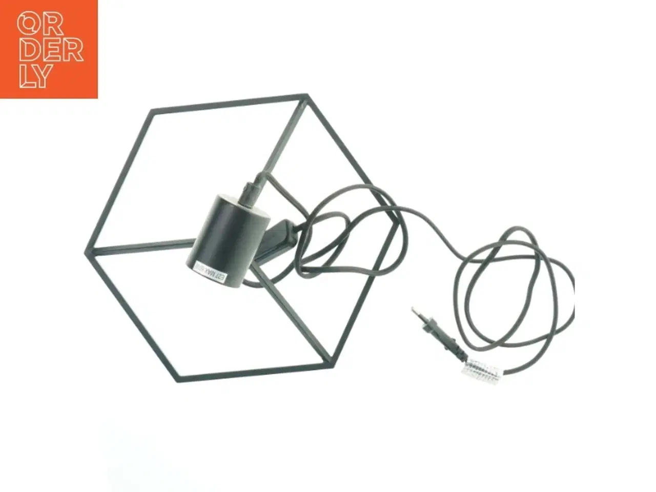 Billede 3 - Geometrisk bordlampe (str. 25,5x15 cm)
