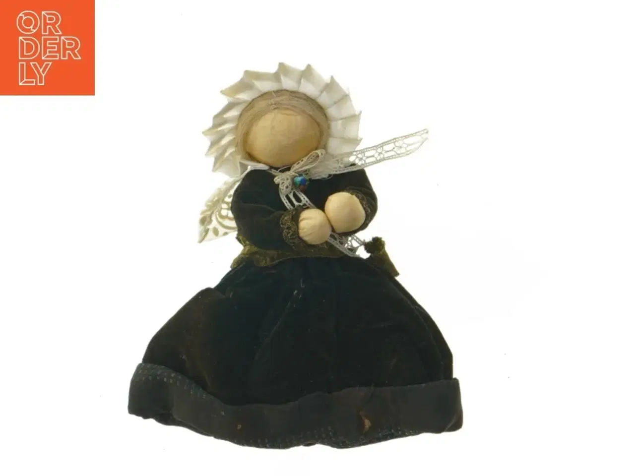 Billede 1 - Antik dukke Bornholm(str. 19 cm)