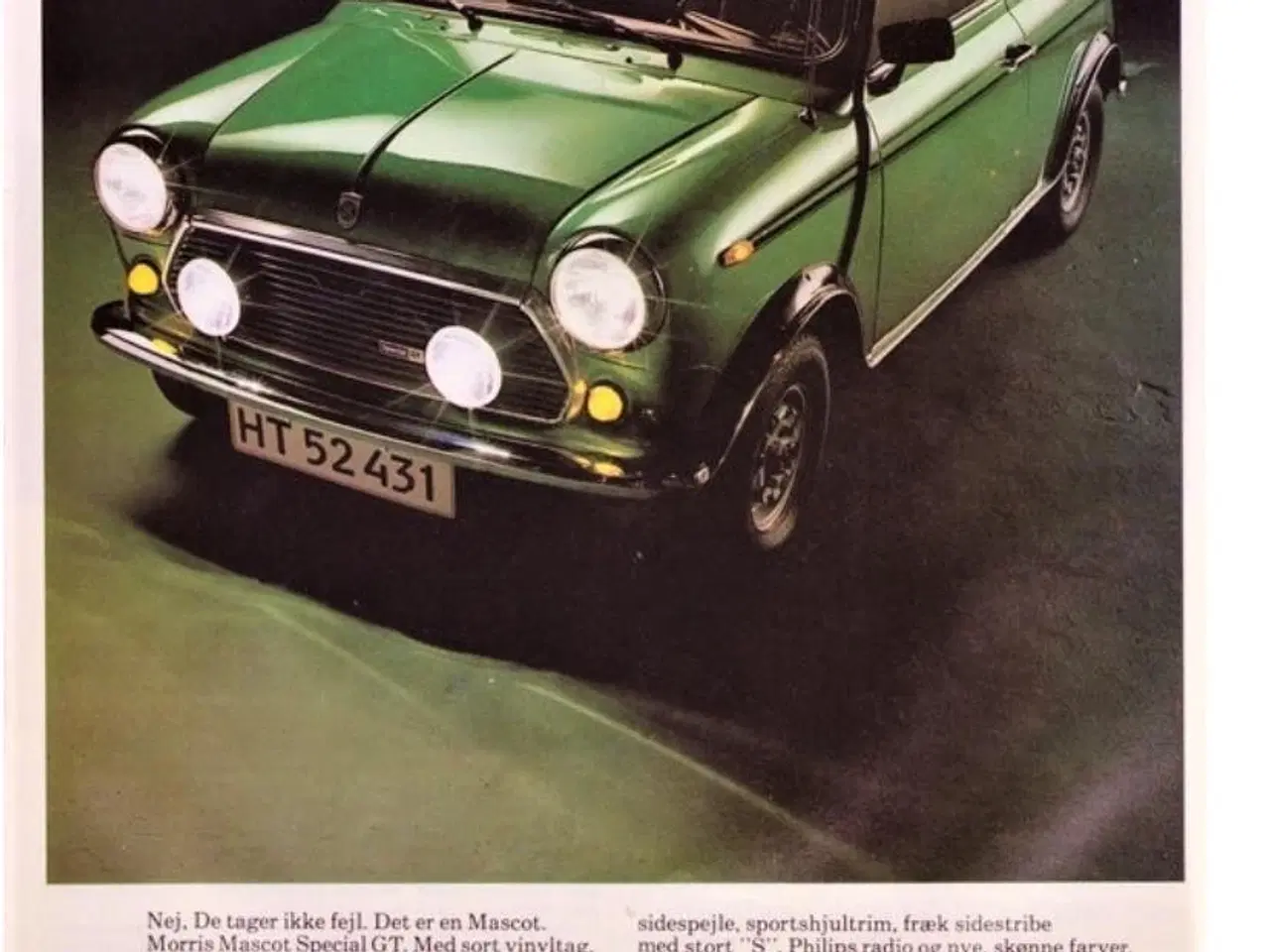 Billede 1 - Morris mini 1100 special edition 1979, fint vinter