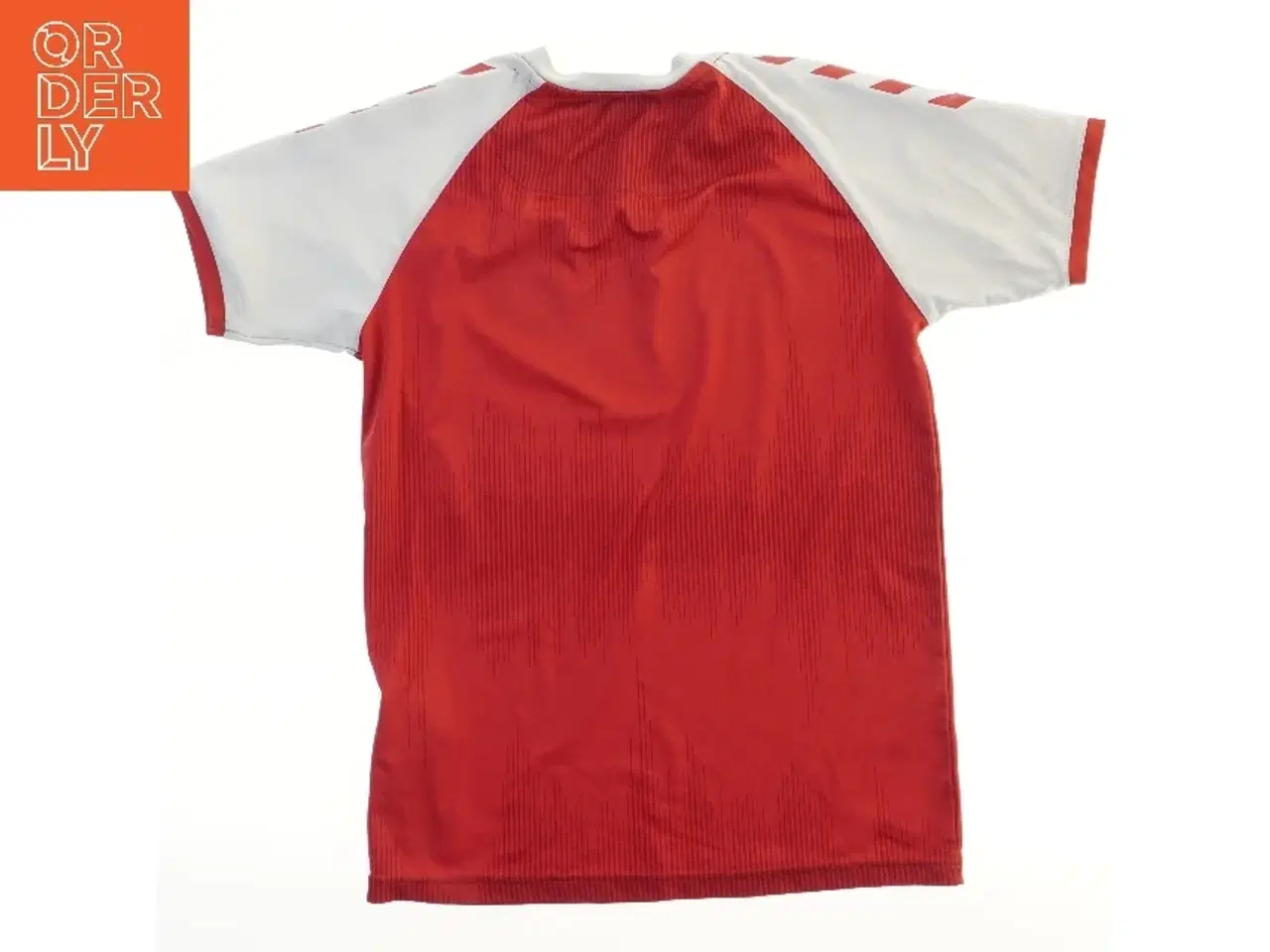 Billede 2 - Danmark Hummel Fodboldtrøje med DBU Logo (str. 140)