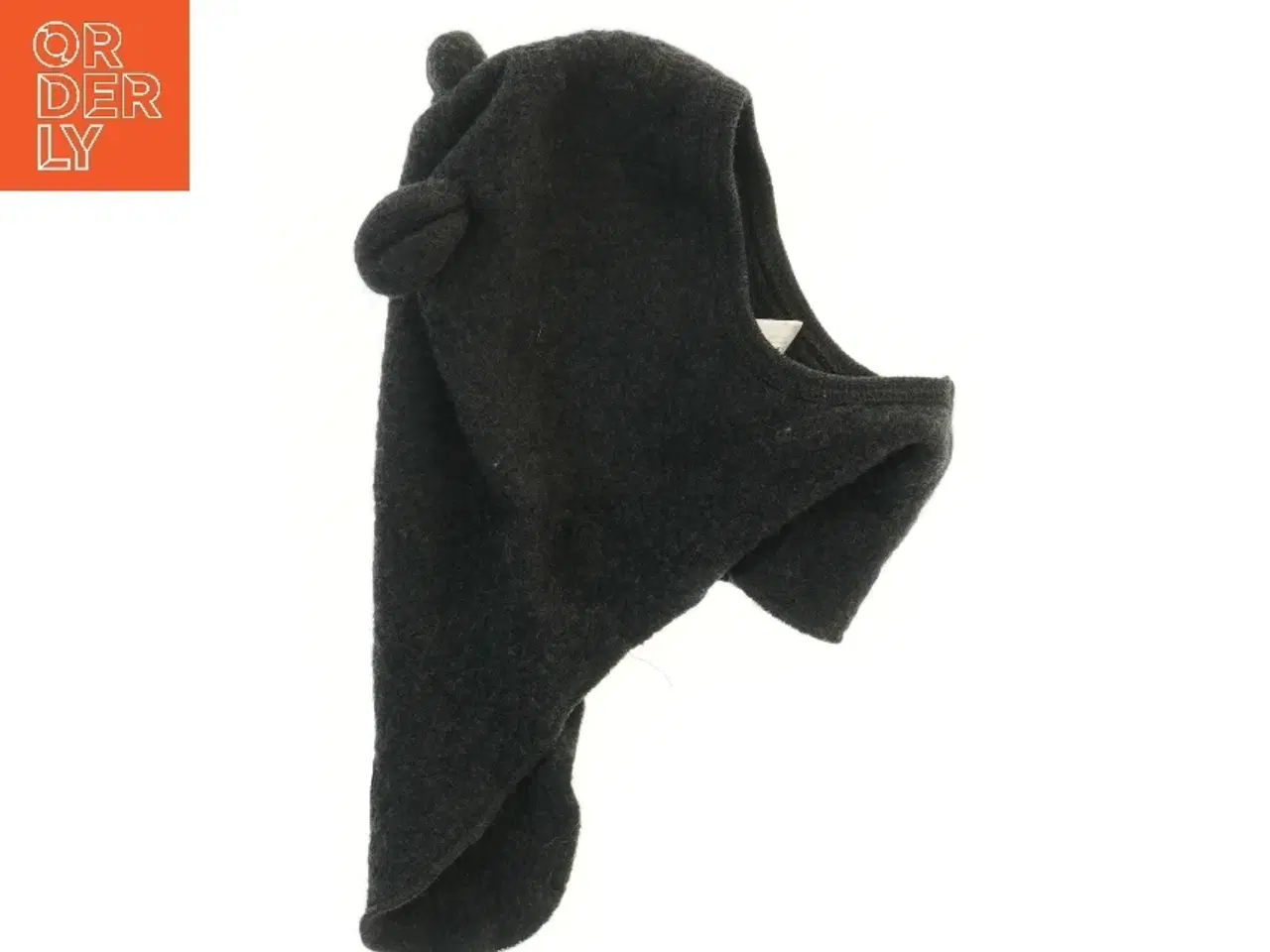 Billede 2 - Uld baby elefanthue med ører (str. 50 cm)