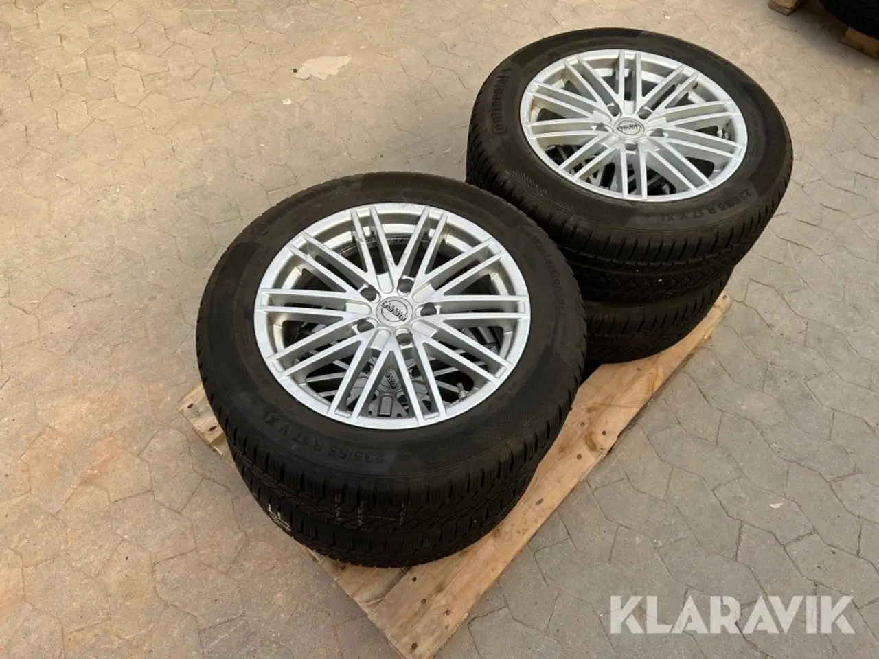 Billede 1 - Alufælge med dæk Mega wheels
