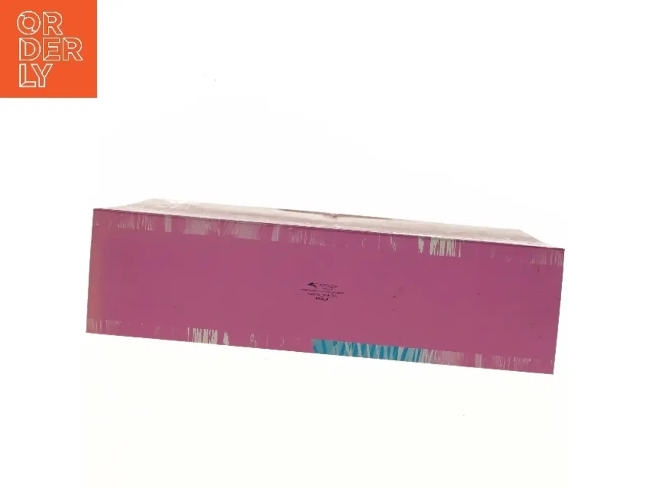 Billede 4 - Pink fanebladsholder med illustration fra Top Model (str. 33x30 cm)