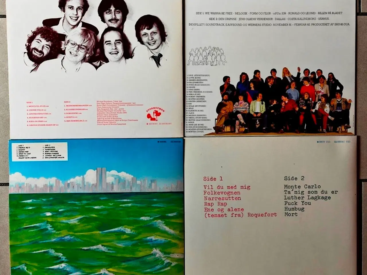 Billede 2 - LP, Shubidua x4