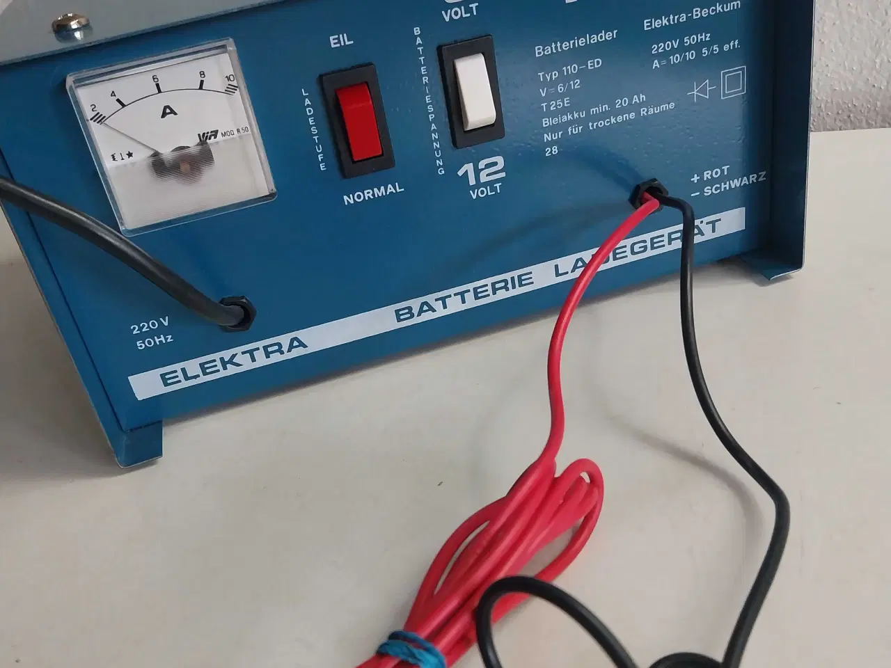 Billede 3 - Batterioplader.