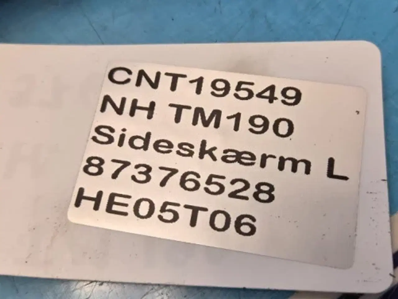 Billede 12 - New Holland TM190 Sideskærm L. 87376528