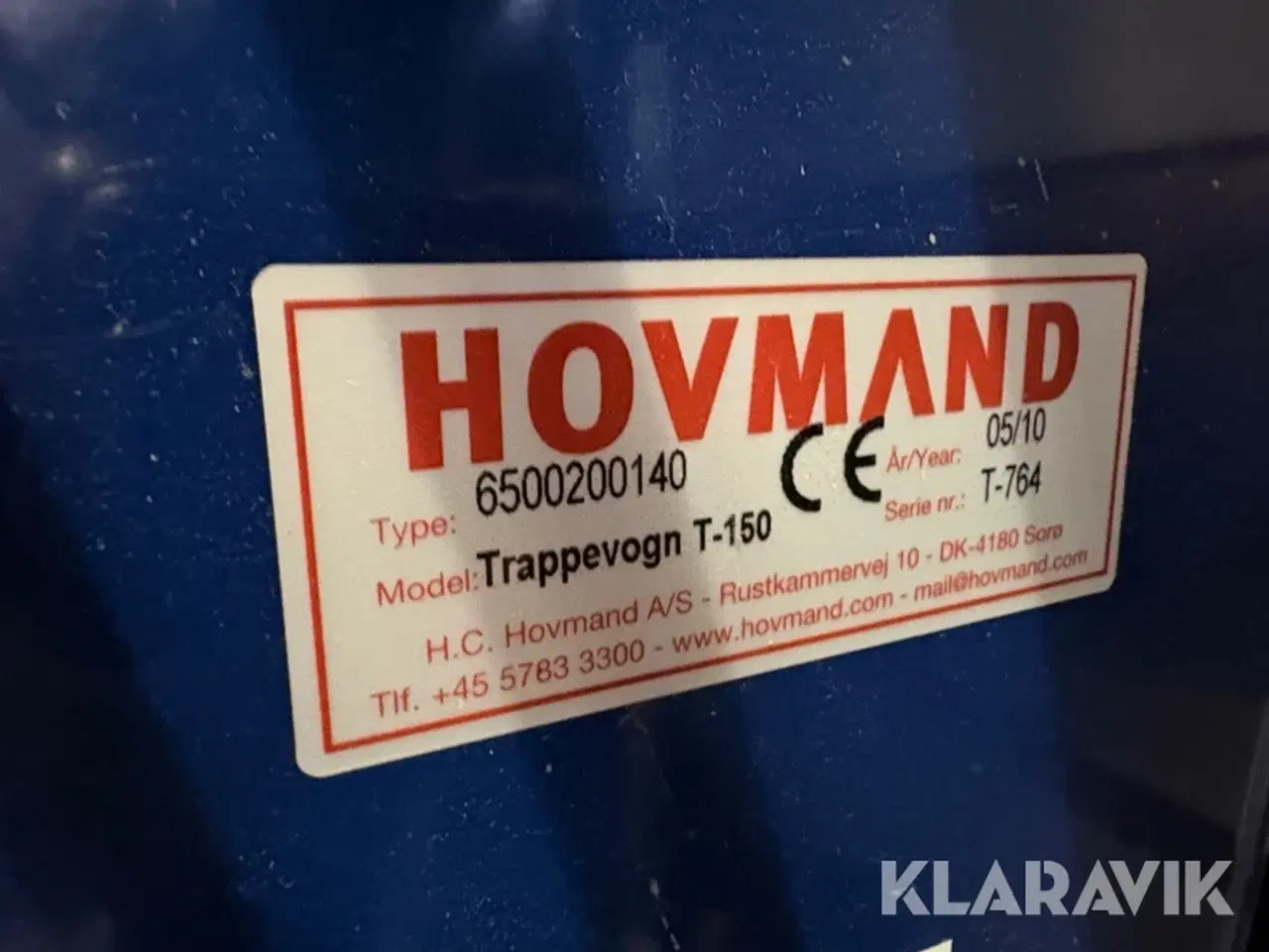 Billede 7 - El-trappesækkevogn Hovmand T-150