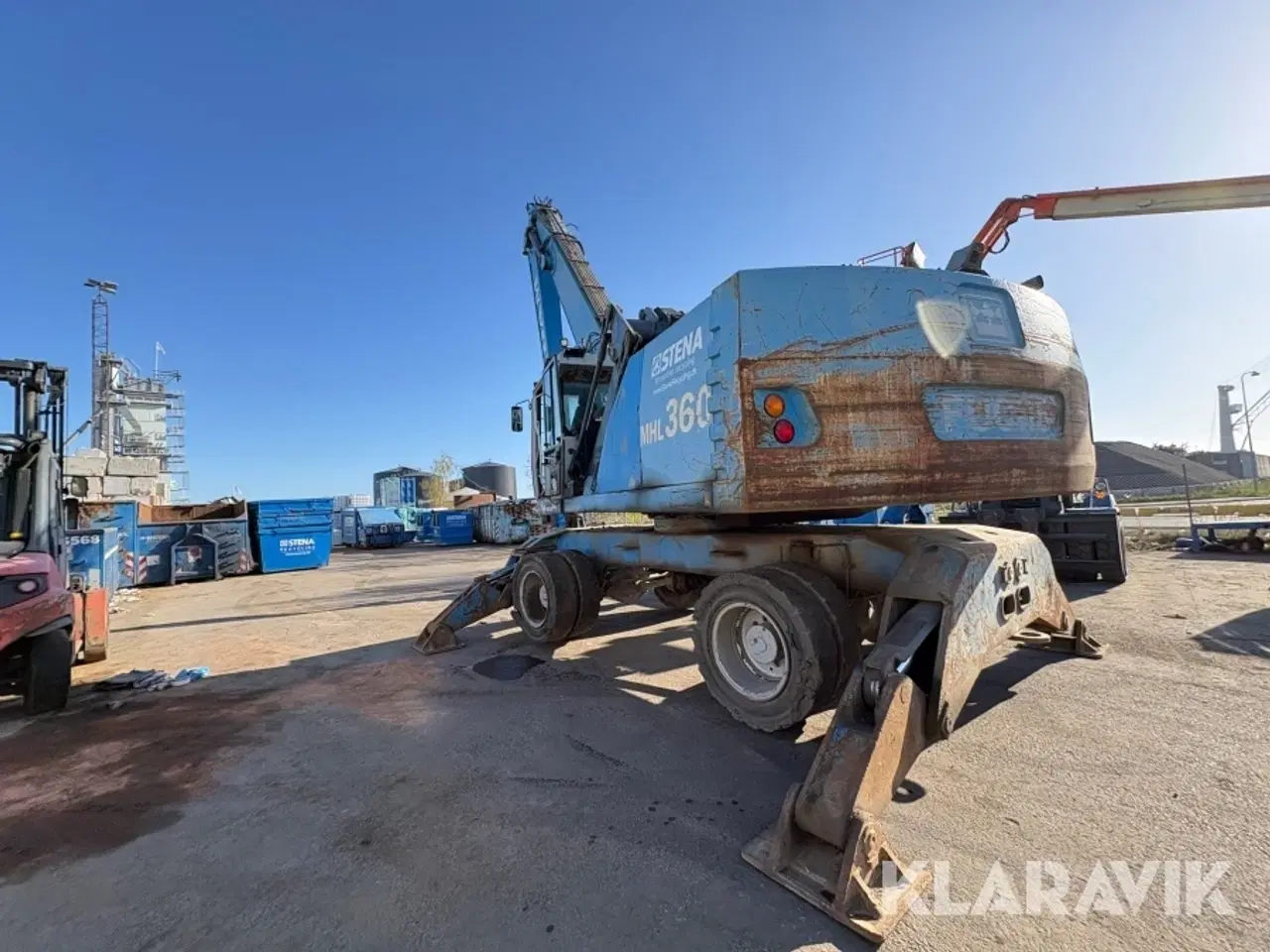 Billede 4 - Materialehåndteringsmaskine Terex Fuchs MHL 360