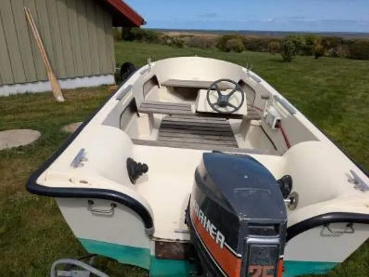 Billede 2 - Styrepultsjolle LAMI 425R med Brenderup bådtrailer