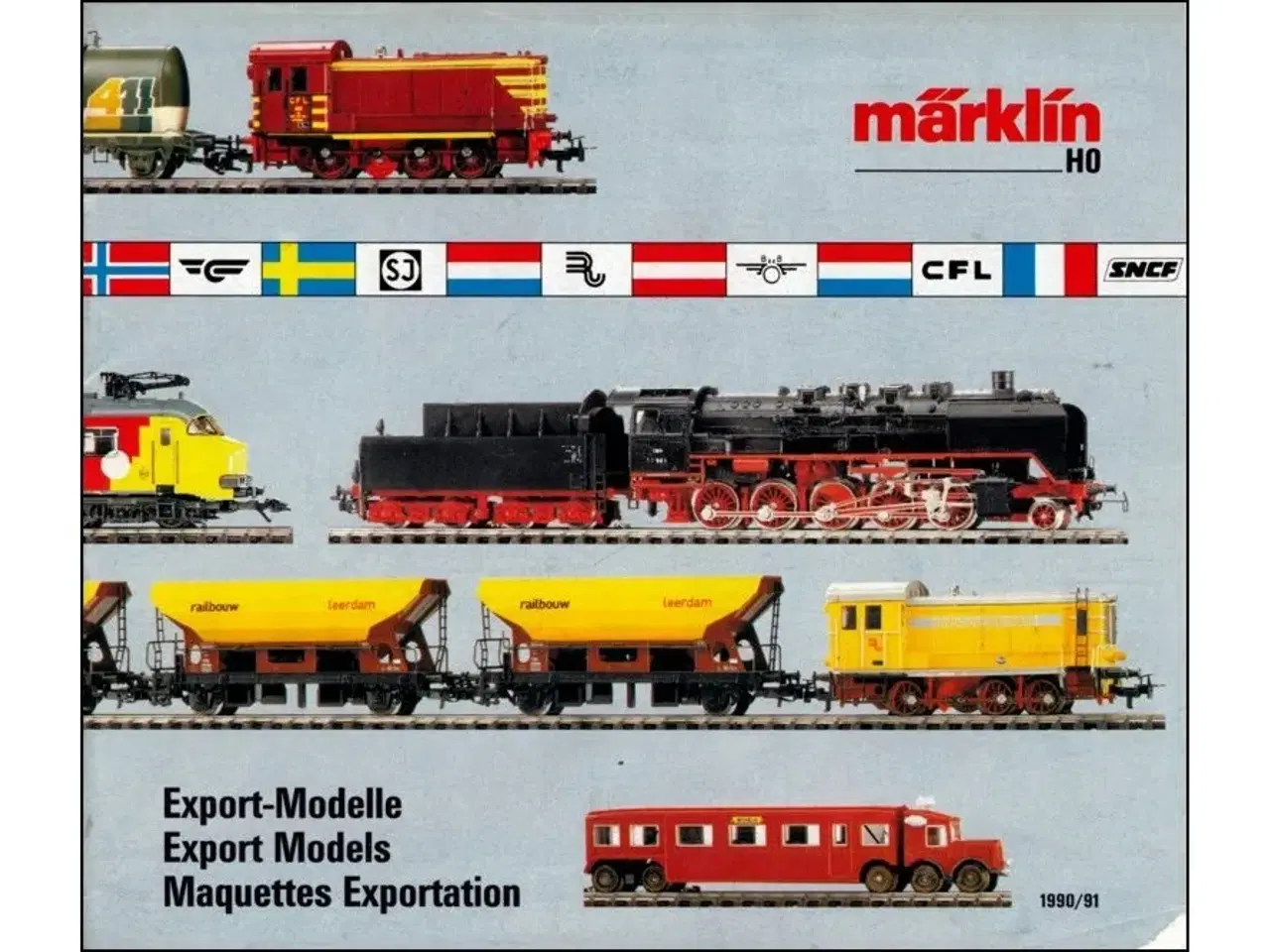 Billede 7 - Modeltog, Märklin Kataloger 1984-2008 x 13 stk.