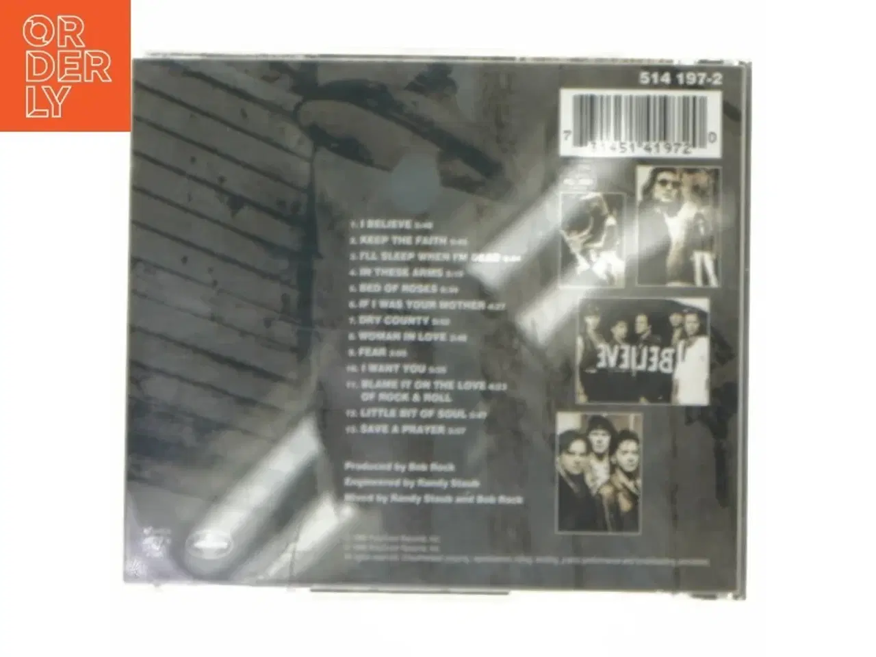Billede 2 - Bon Jovi &#39;Keep the Faith&#39; CD