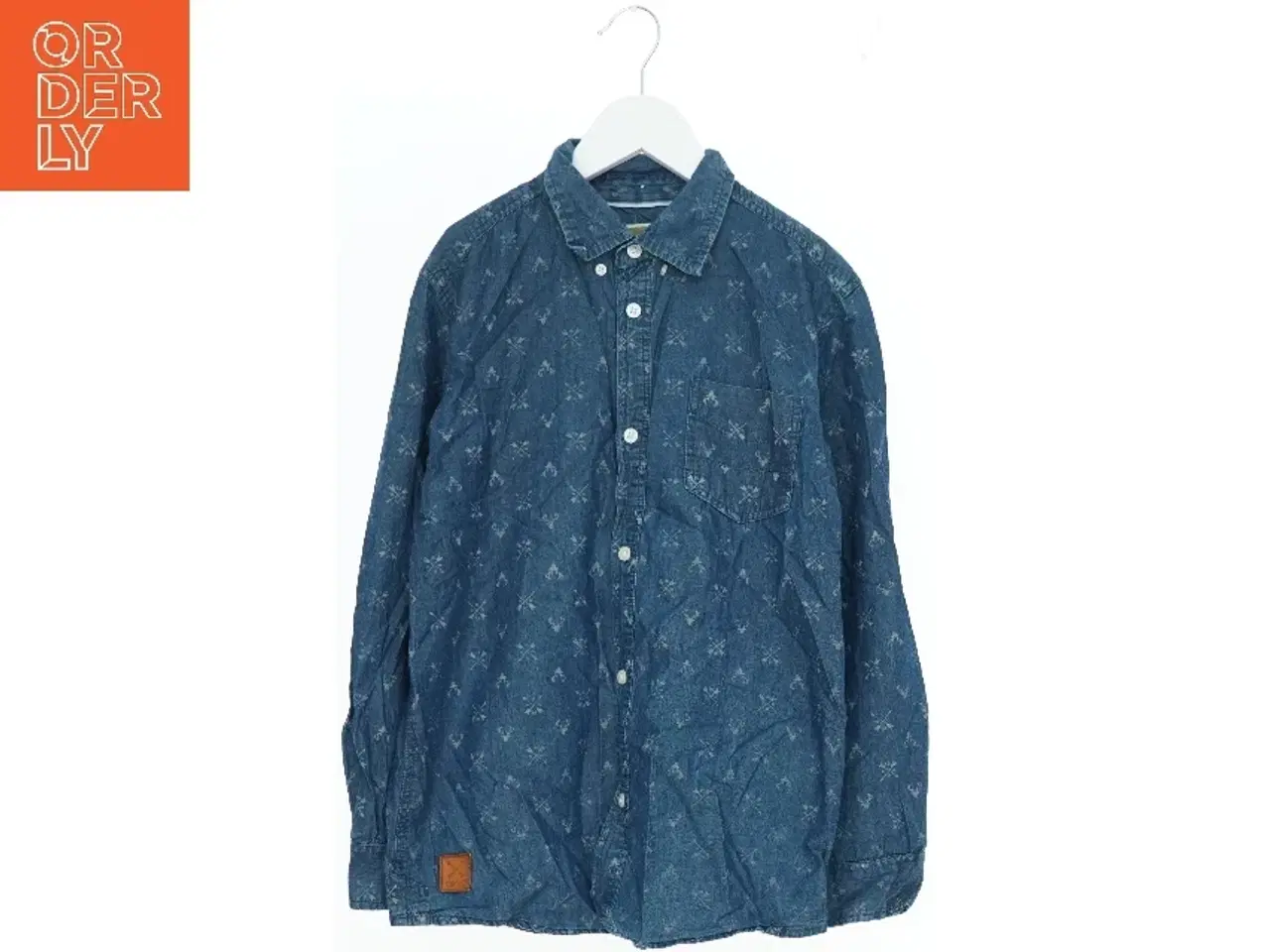 Billede 1 - Skjorte med mønster fra DNG (str. 152)