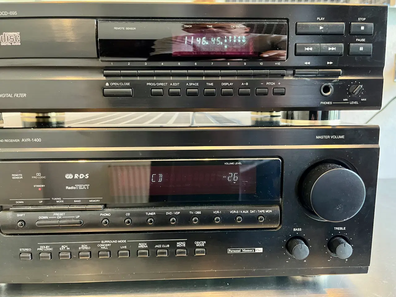 Billede 3 - DENON Surround receiver + DENON CD