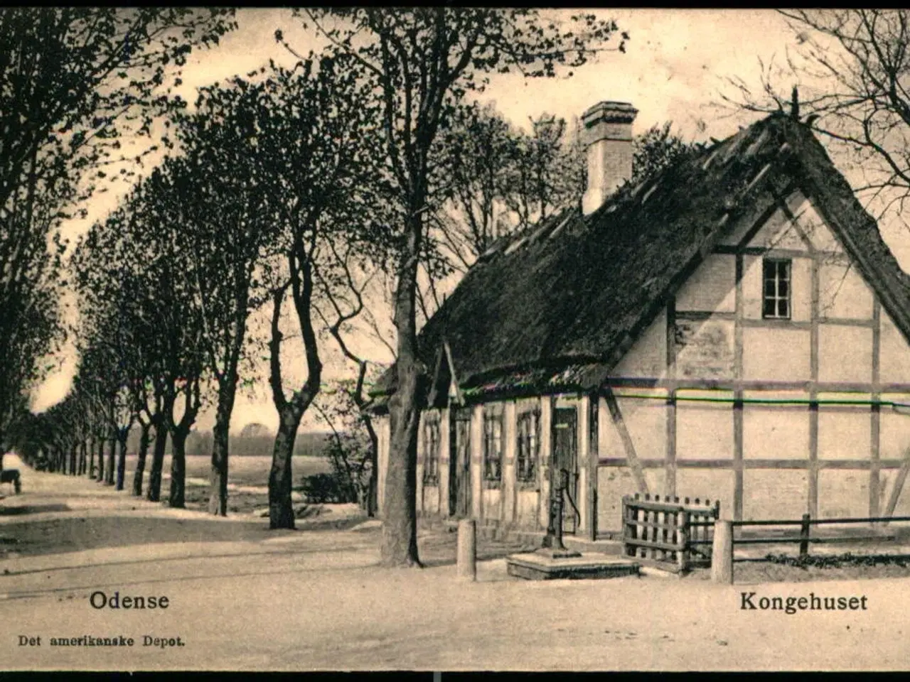 Billede 1 - Kongehuset - Odense - Det amerikanske Depot u/n - Ubrugt