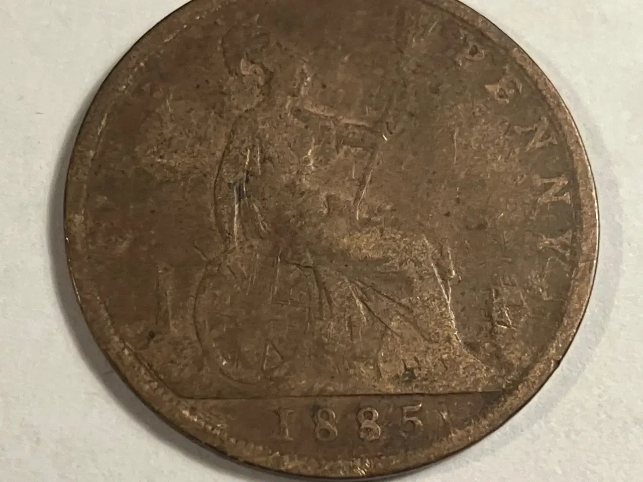 Billede 1 - One Penny 1885 England