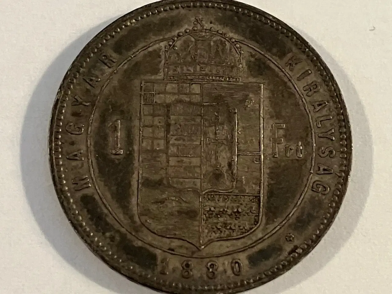 Billede 1 - 1 Forint Hungary 1880