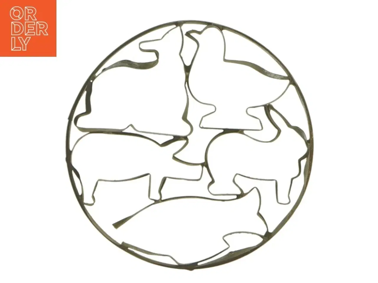 Billede 3 - Antik Metal småkage udstikker (str. Ø 15 cm)