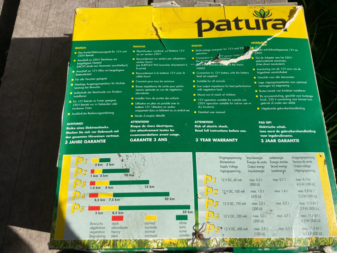 Billede 3 - Patura P4 spændingsgiver til elhegn