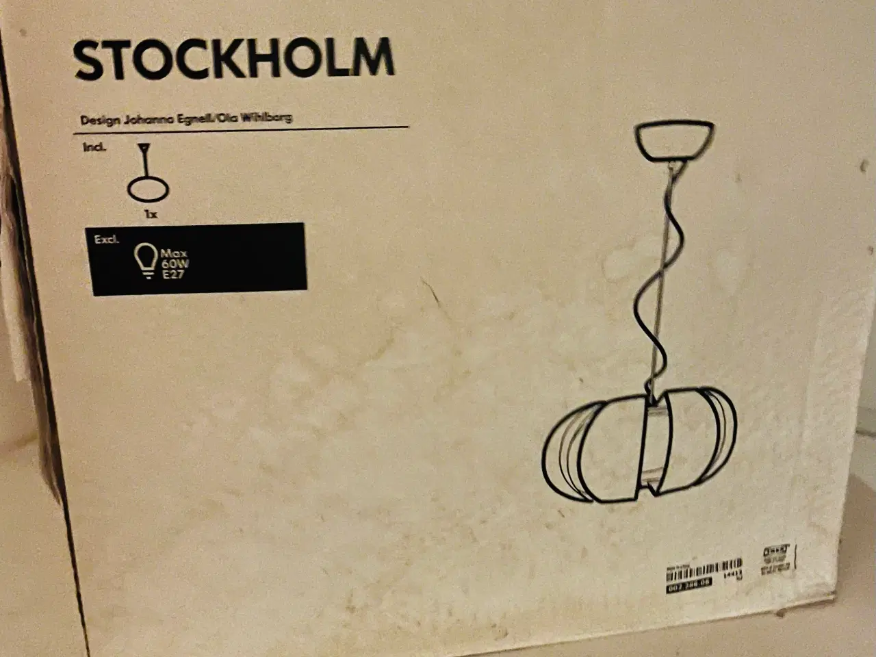 Billede 2 - Ny IKEA Stockholm lampe 