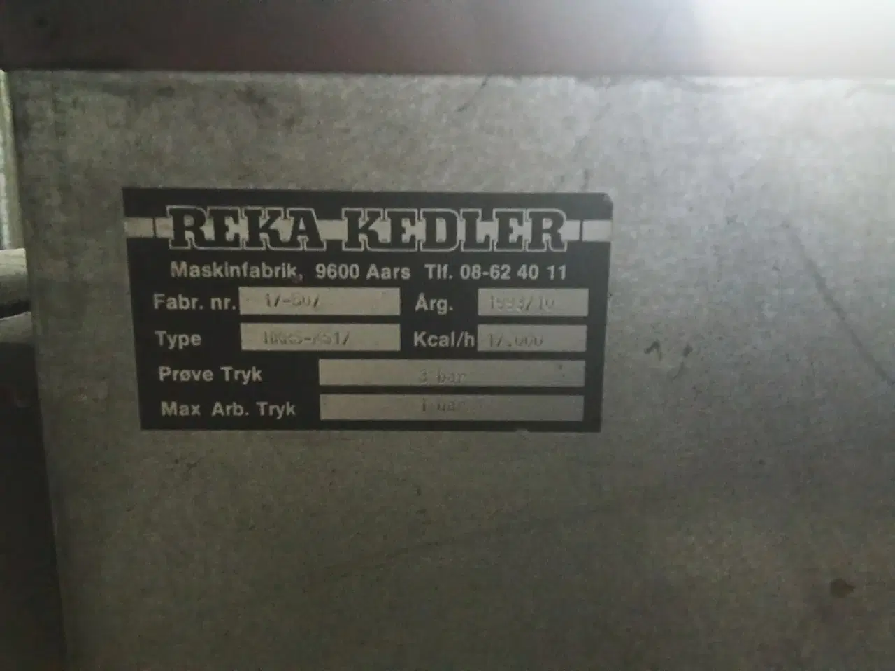 Billede 2 - Reka kedel med stoker til piller og til halm