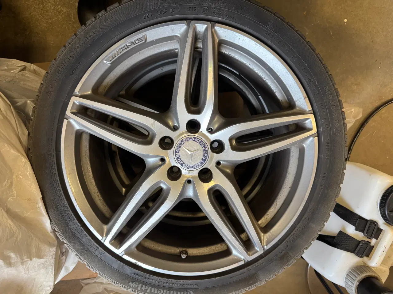 Billede 7 - 19” AMG Fælge med vinterdæk