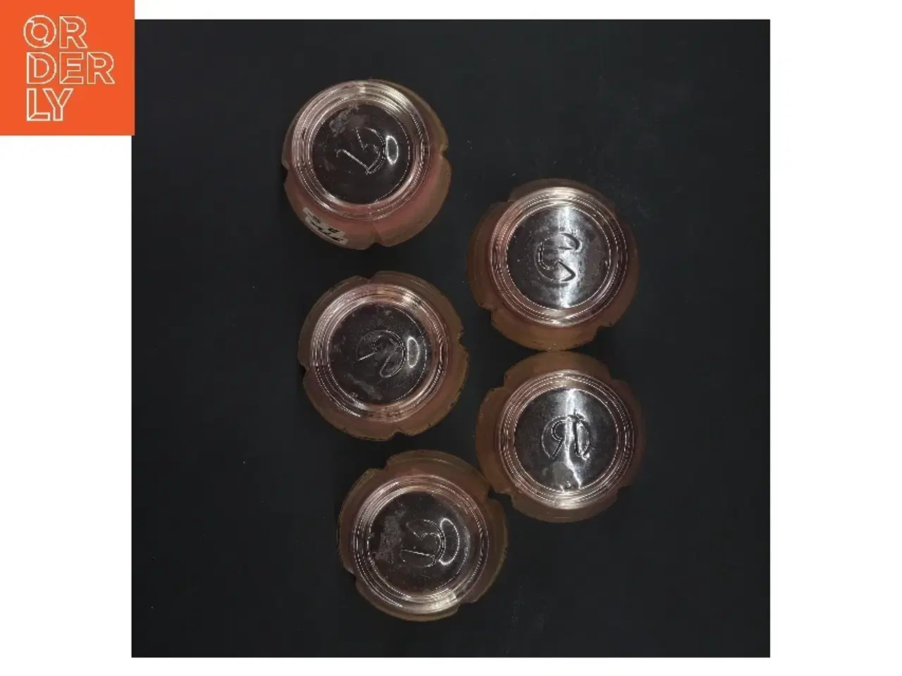 Billede 3 - 5 stk. med små vintage glas fra Rosendahl (str. Ø 8x h5 cm)