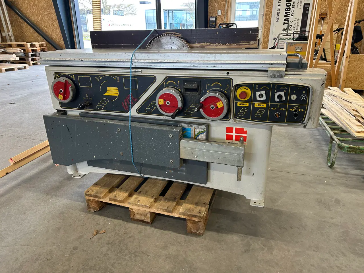 Billede 1 - Stationær rundsav + fræser