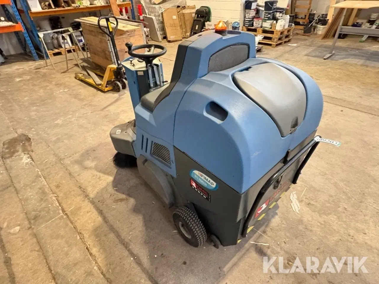 Billede 4 - Fejemaskine Fimap FS700H