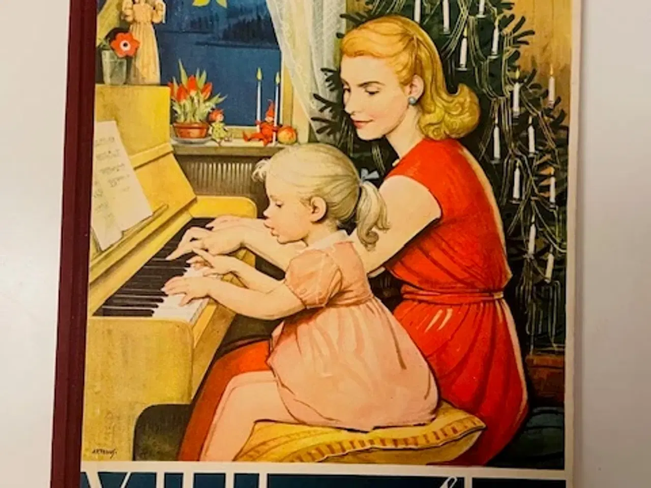 Billede 1 - Ved julelampens skær 1960