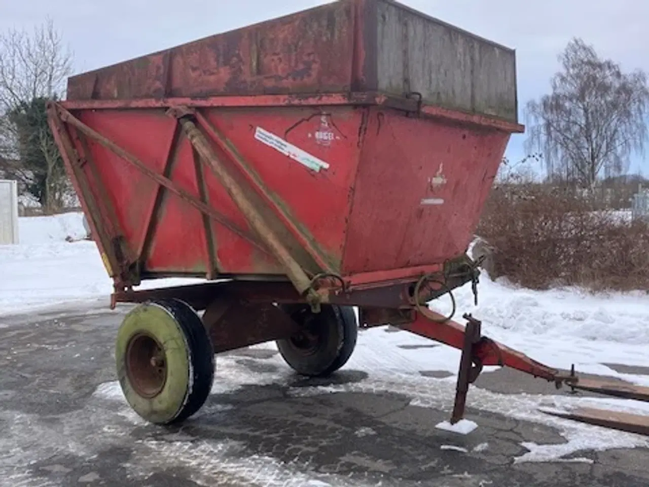 Billede 1 - 7 ton Spragelse højtipvogn