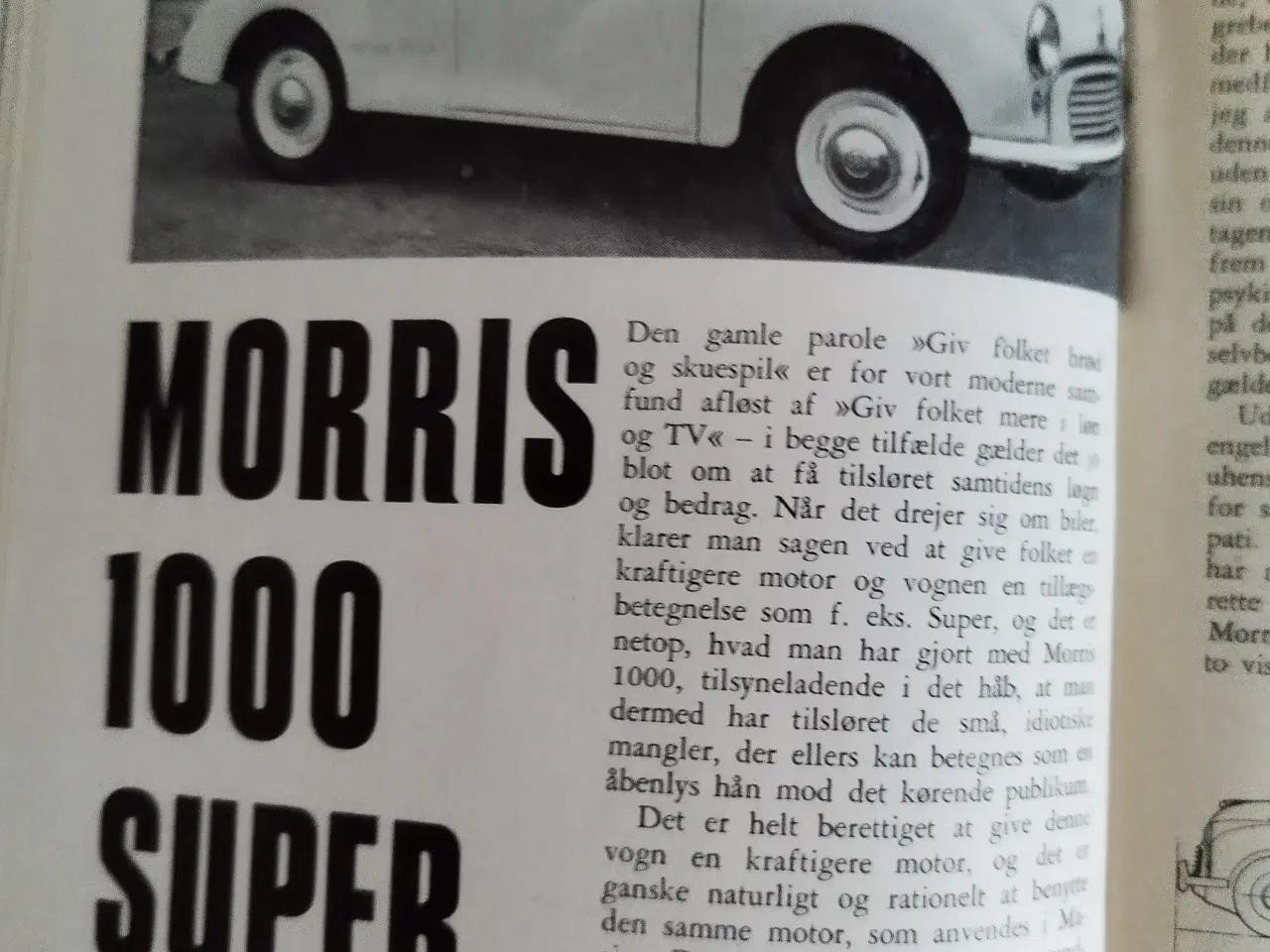 Billede 7 - MORRIS 1000 SUPER. 1963