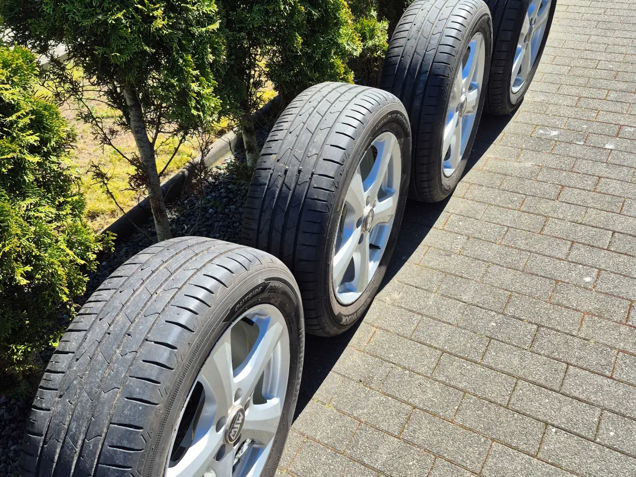 Billede 2 - Alufælge 215 55 17     5x108   Hankok 2023  6.5 mm
