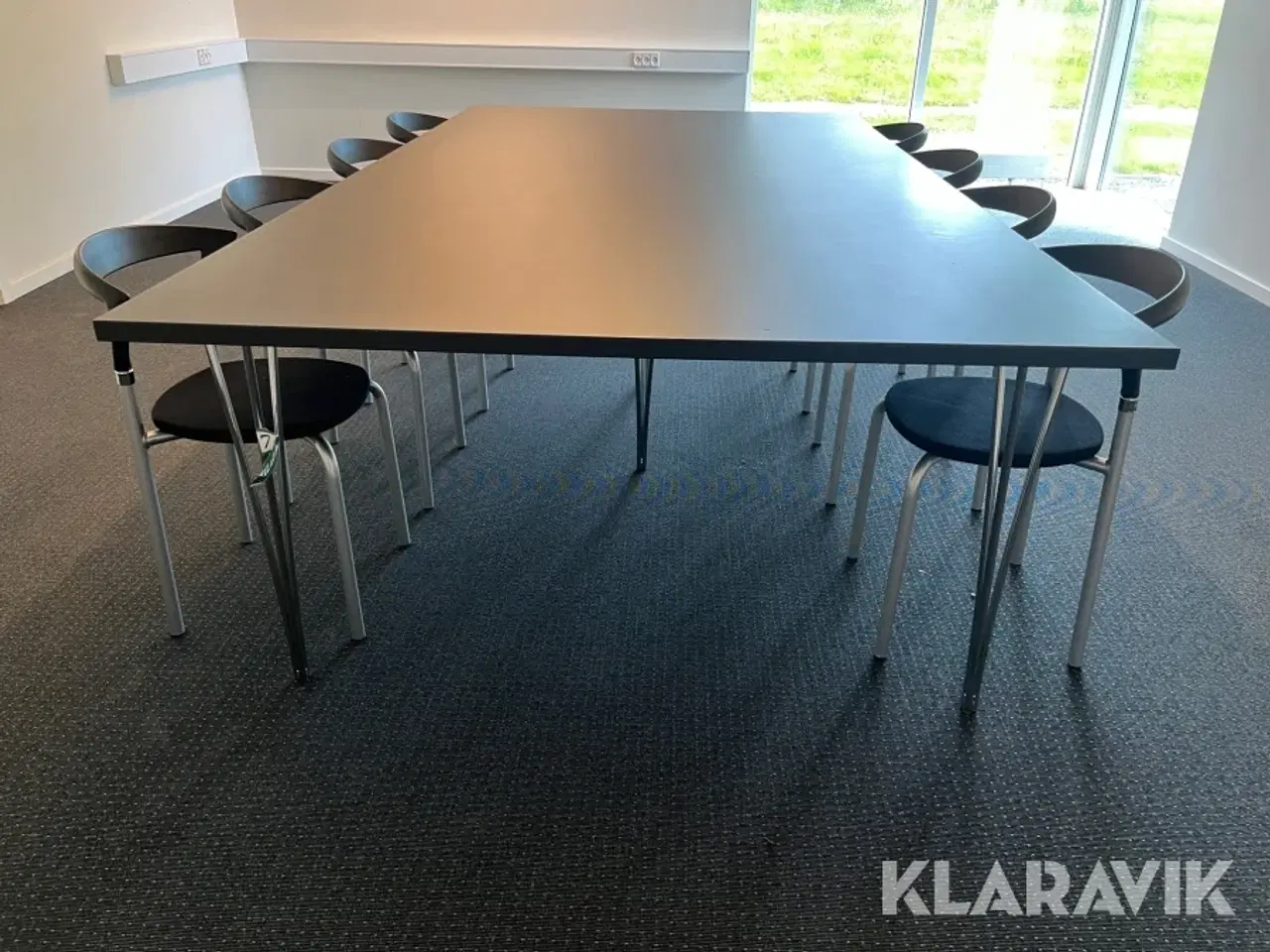 Billede 2 - Konference bord med 8 stole