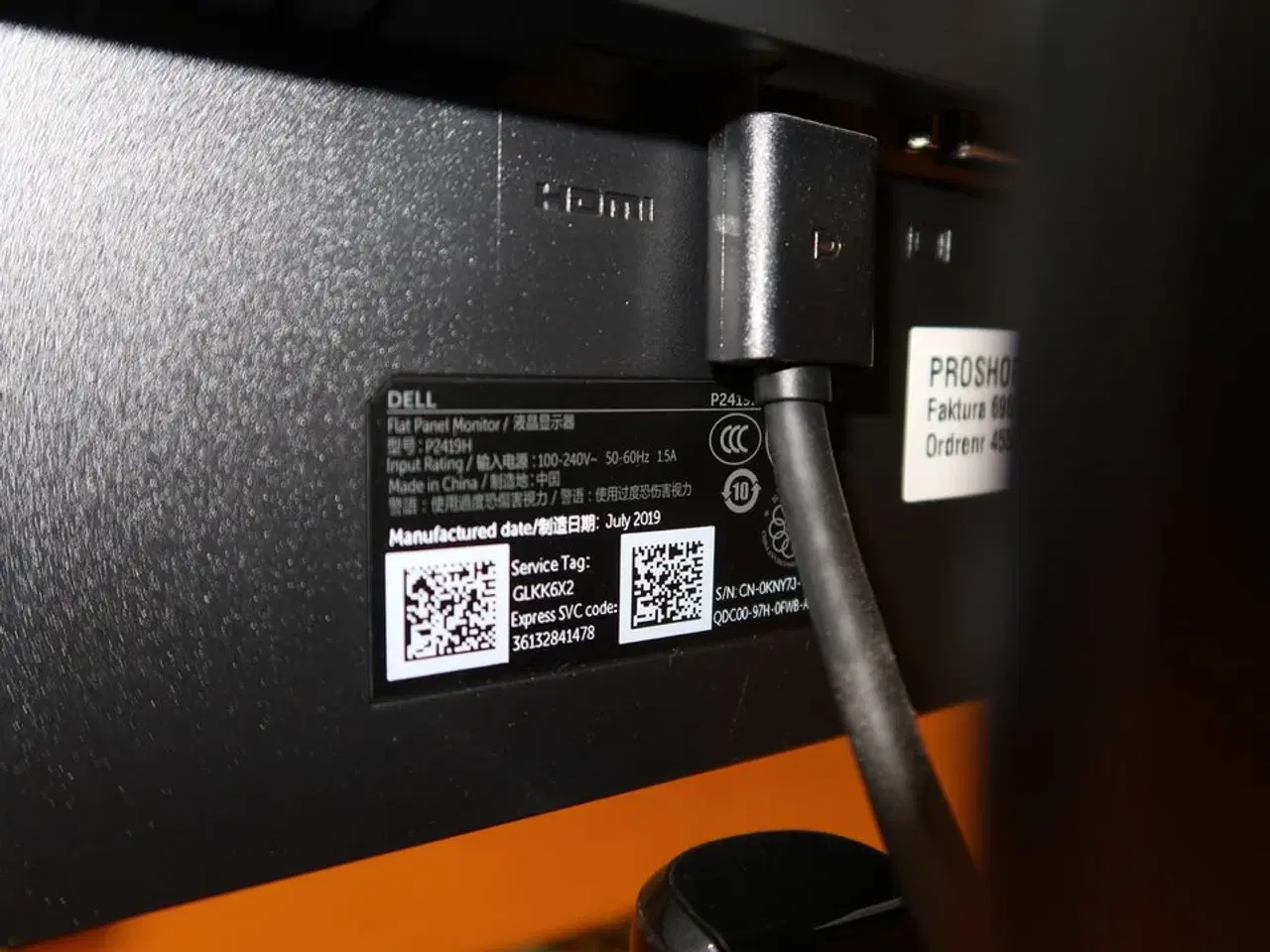 Billede 7 - 2 stk. computerskærme DELL P2419H, computer, tastatur, mus, computer, headset
