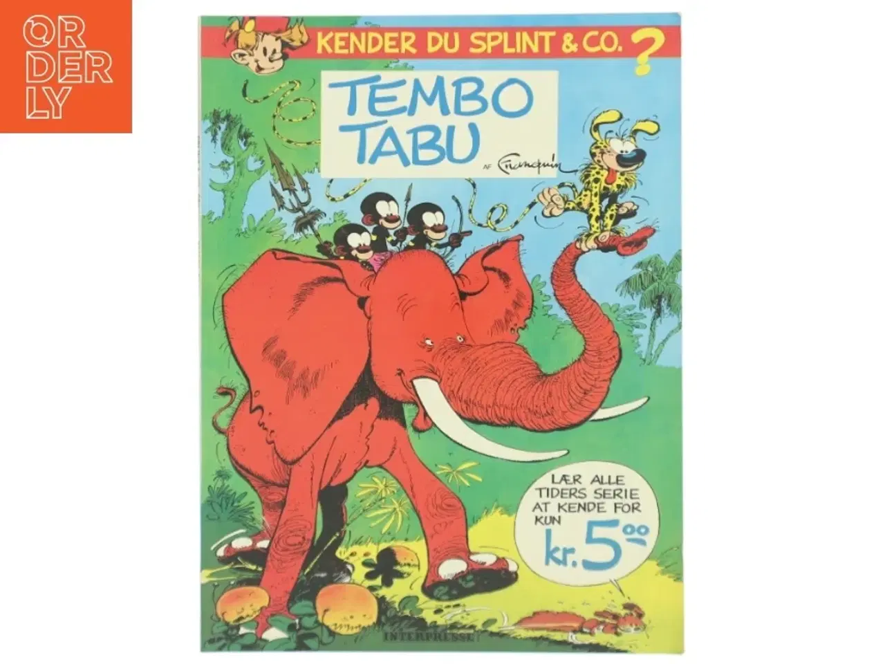 Billede 1 - Splint & Co.: Tembo Tabu af Franquin