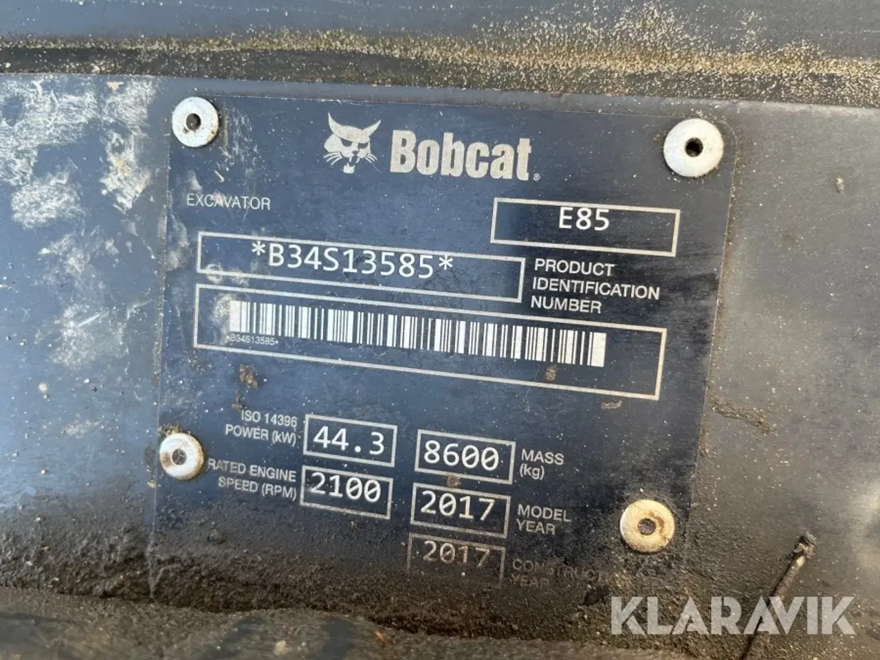 Billede 5 - Gravemaskine Bobcat E85