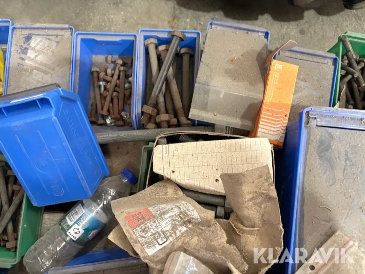 Billede 5 - Assorterede bolte og spejle - 1 palle