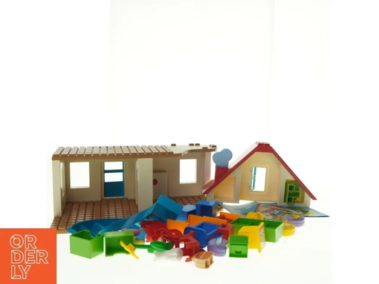 Billede 1 - Playmobil 1-2-3 Familiehus, sæt: 70129 (str. 4 x 3 cm til 36 26 cm)