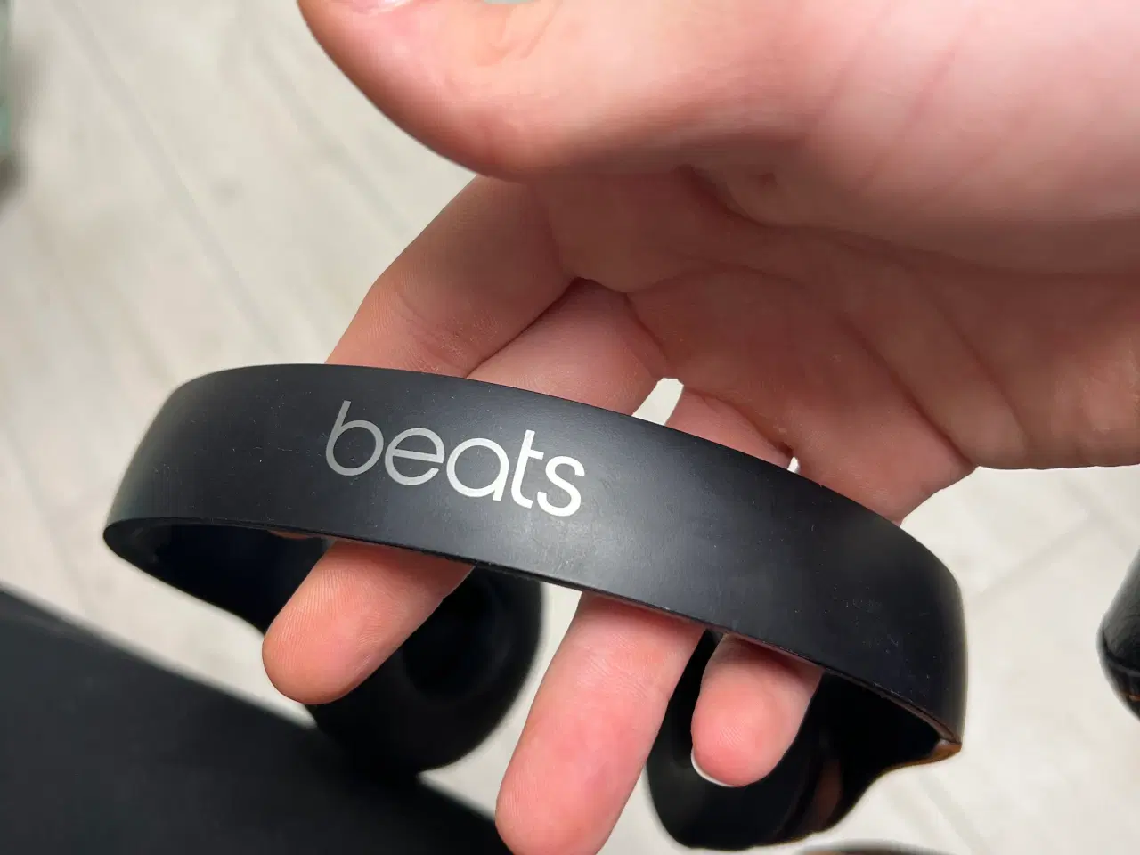 Billede 5 - Apple Beats Solo 3Hovedtelefon Ørepuder Sort Læder