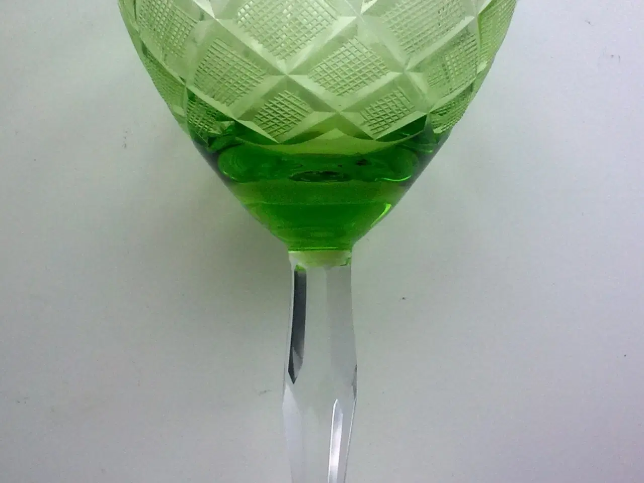 Billede 14 - Champagne sort fod ELLER grøn kumme vinglas
