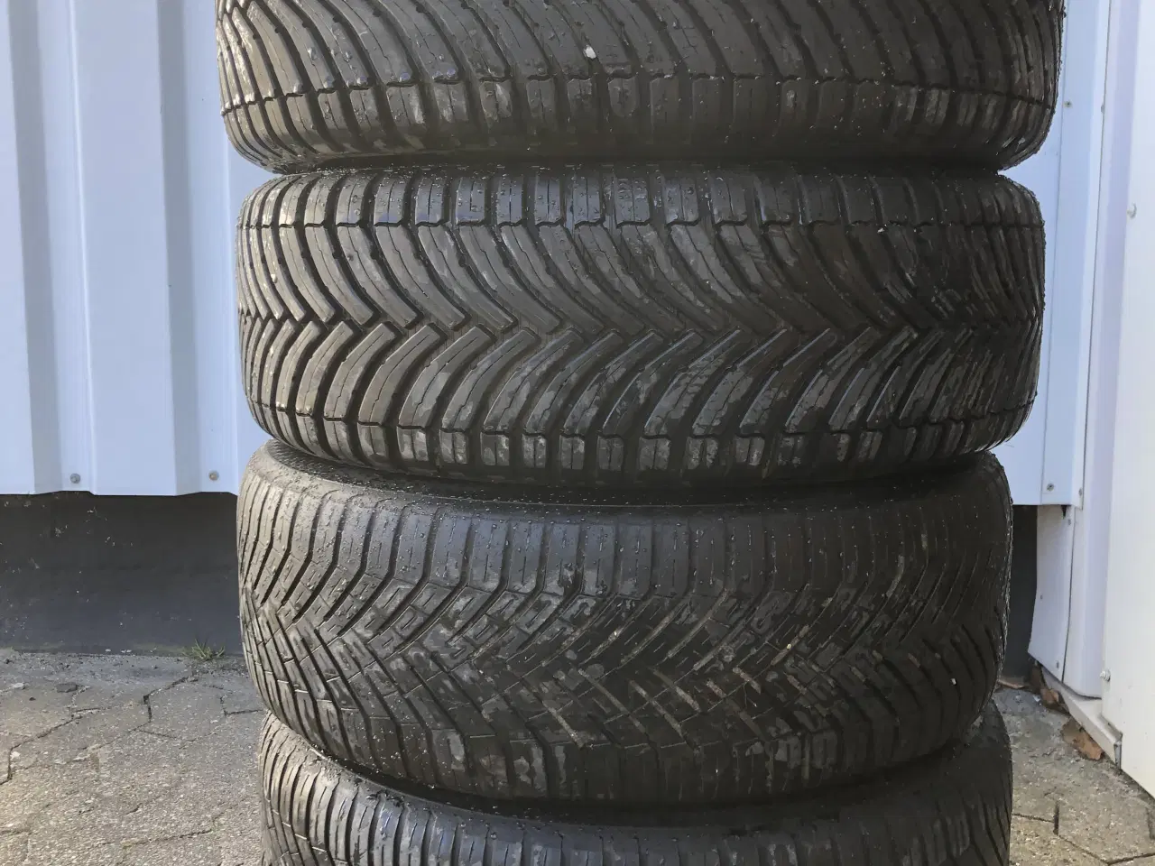 Billede 6 - Originale Fiat 500 alufælge helårsdæk 195/55-16