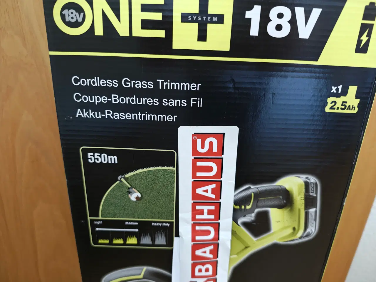 Billede 7 - Ryobi One + 18V græstrimmer 